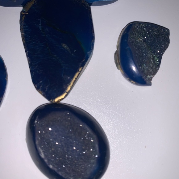 Bundle of Lapis Lazuli Druzy & Polished Stones - Picture 5 of 6